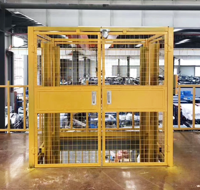 榆林智能导轨式升降机亮相